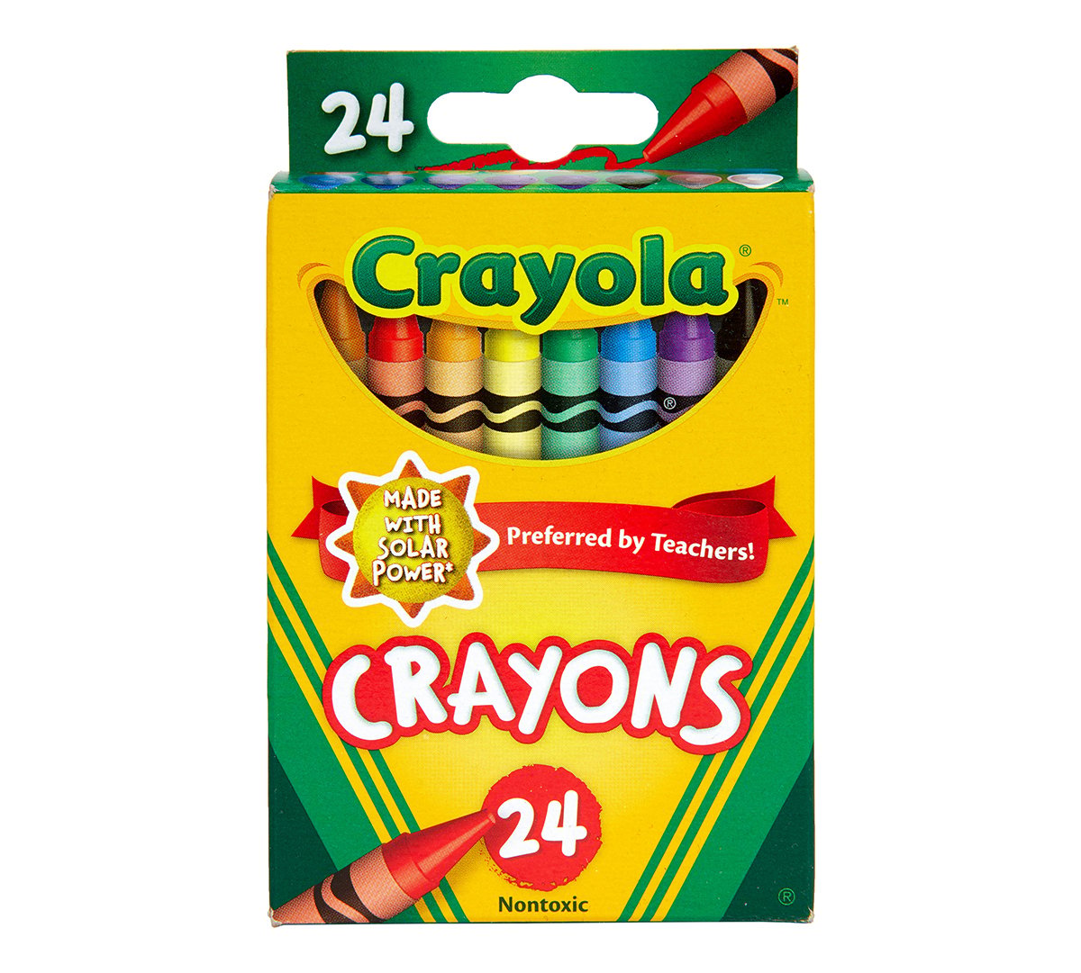 Set Di 3 Pastelli Classici Per Bambini, 24 Pezzi Per Confezione, Colori Assortiti, Atossici, Made In USA