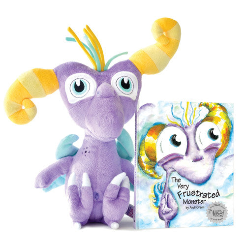 curly monsters Twitch, The Monster of Frustration & Book: The Very Frustrated Monster – ChildTherapyToys