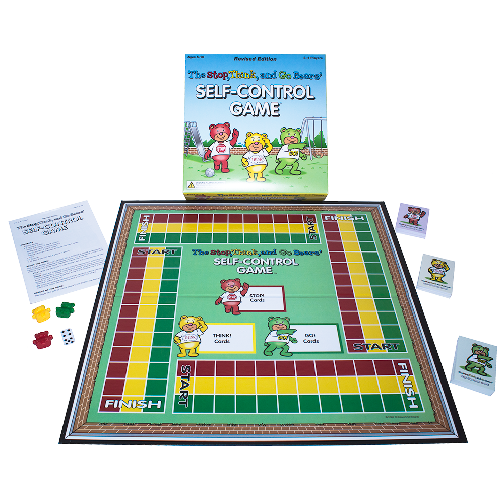 Stop, Think, and Go Bears' Self-Control Game - Revised