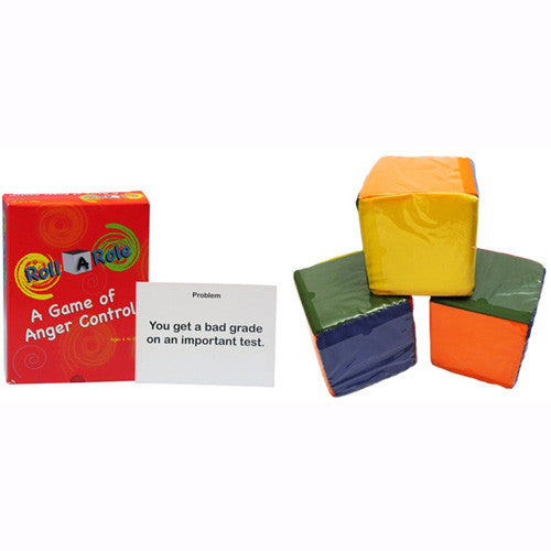 Roll A Role: An Anger-Management Game (Cards & Cubes Set)
