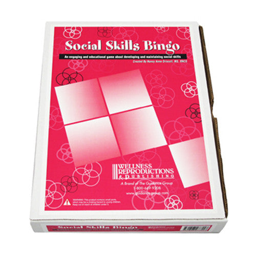 Social Skills Bingo - Adult Version