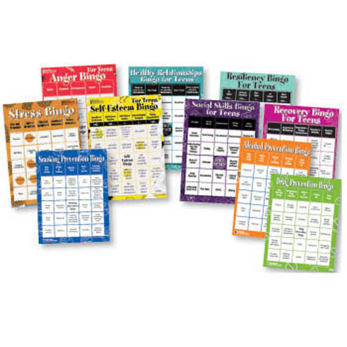 Bingo Games for Teens Series Set of 10