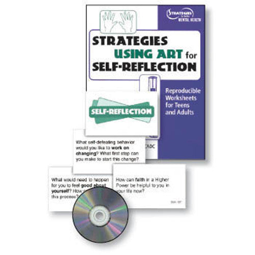 Strategies for Using Art for Self-Reflection Book and Cards Set