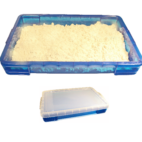 Extra Large 17 Liter Portable Sand Tray & 20 lbs Kinetic Sand