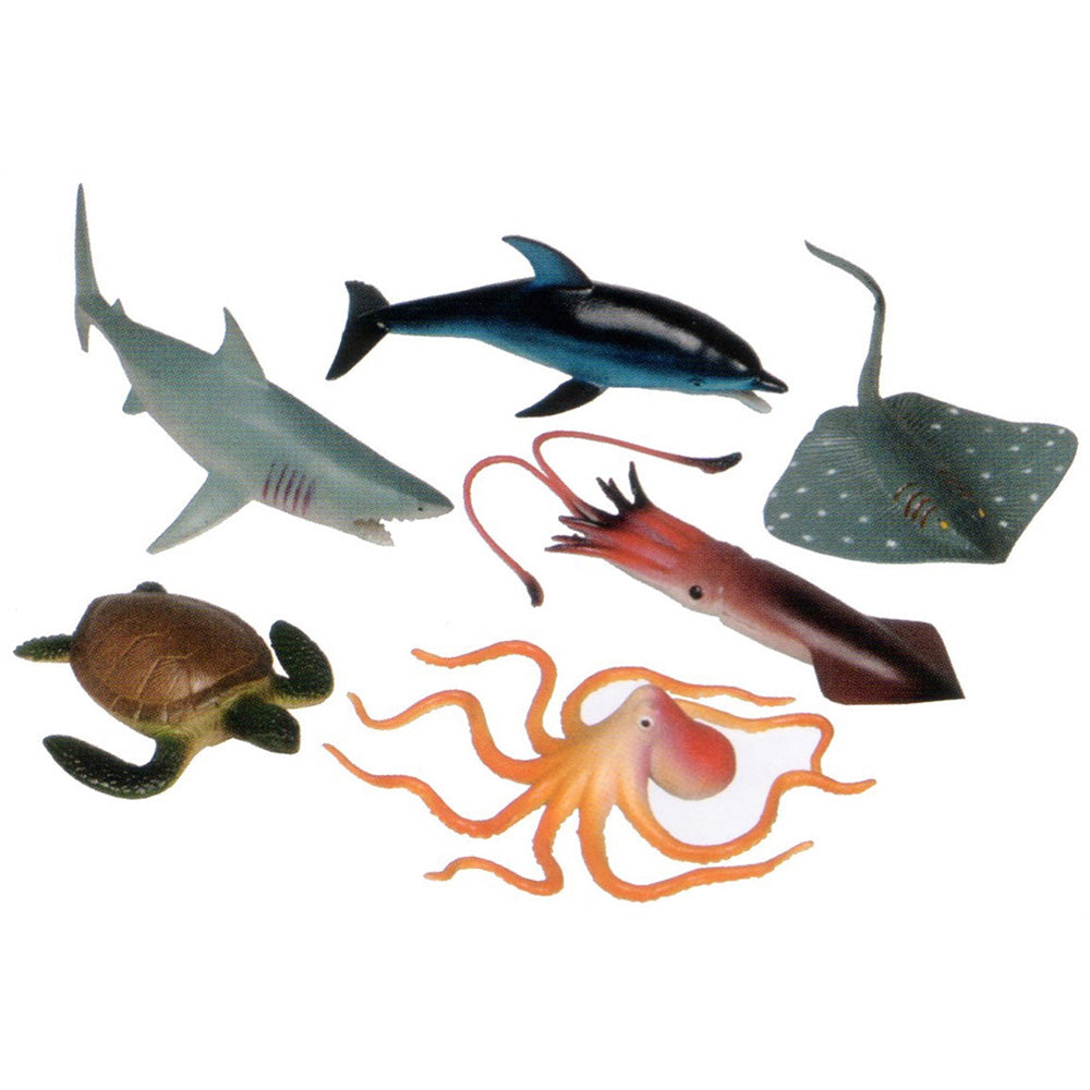toy sea monsters 6 Pc, Large Ocean Animal Set – ChildTherapyToys