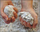 5 libbre di sabbia bianca Shape-It (precedentemente nota come sabbia lunare)