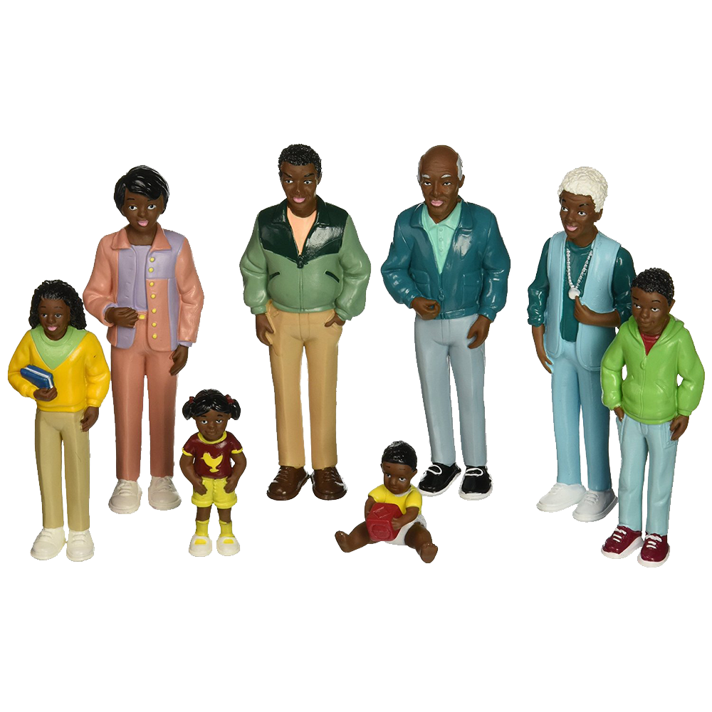 Pretend Play Family, African American