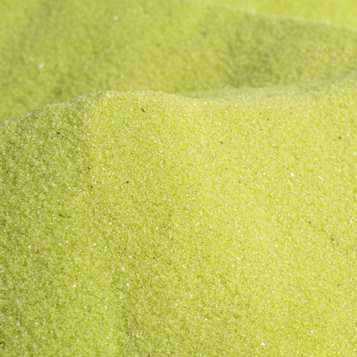 Classic Lime Yellow Therapy Sand, 25 pounds