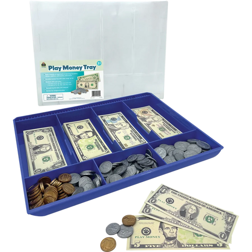 Play Money Set with Tray