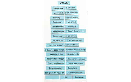 Cognition Magnets: A Trauma Therapy Tool