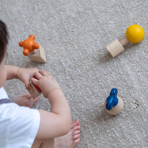 Wooden Nuts & Bolts Toy Set