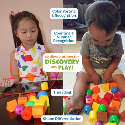 Lacing & Stringing Bead Set For Toddlers