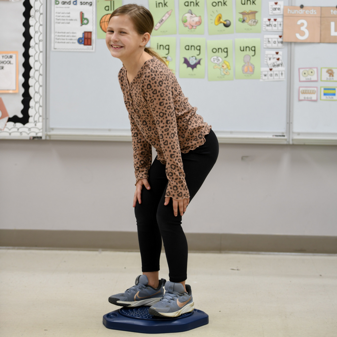 Disk Child Stand & Twist Rotating Disk for Elementary/Middle/High School Kids ...