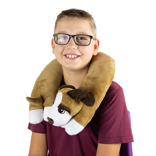 Sensory Vibrating Neck Pillow - Puppy