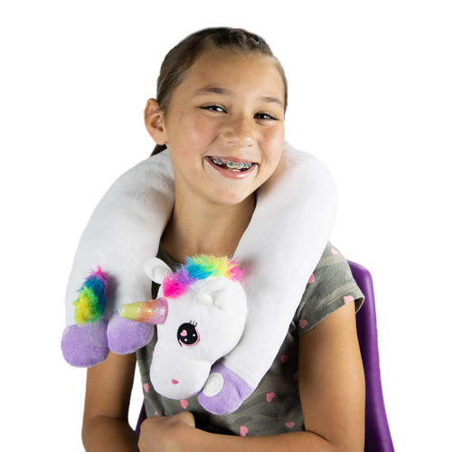 Sensory Vibrating Neck Pillow - Unicorn