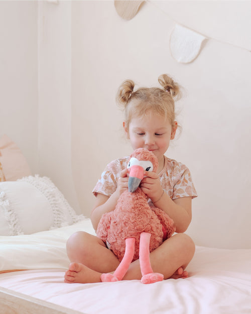 Francesca the Weighted Flamingo Toy