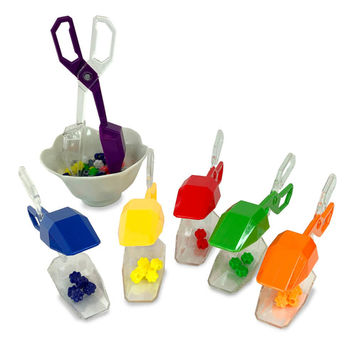 Fine Motor Skills Rainbow Tongs