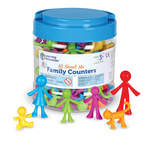 All About Me Family Counters (72 pieces)