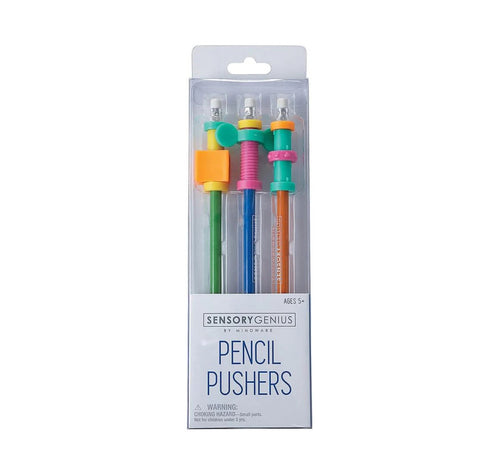 Sensory Genius Pencil Pushers set of 3 Pencil Toppers