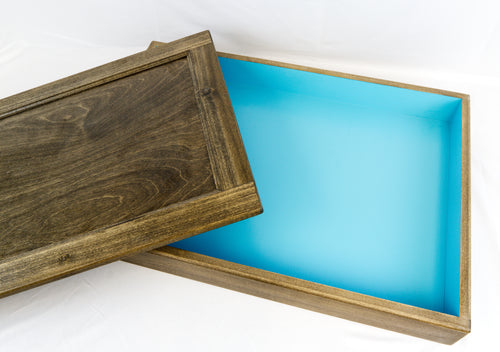 Poplar Sandtray with Lid