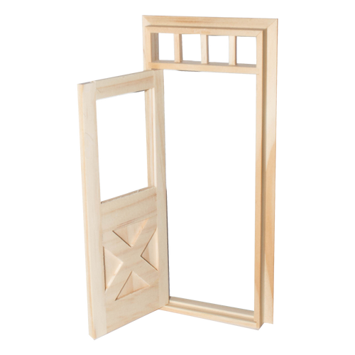 Crossbuck Door