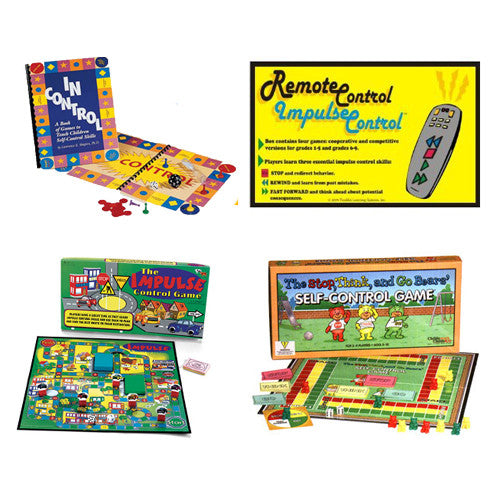 Self-Control / ADHD Play Therapy Game Package