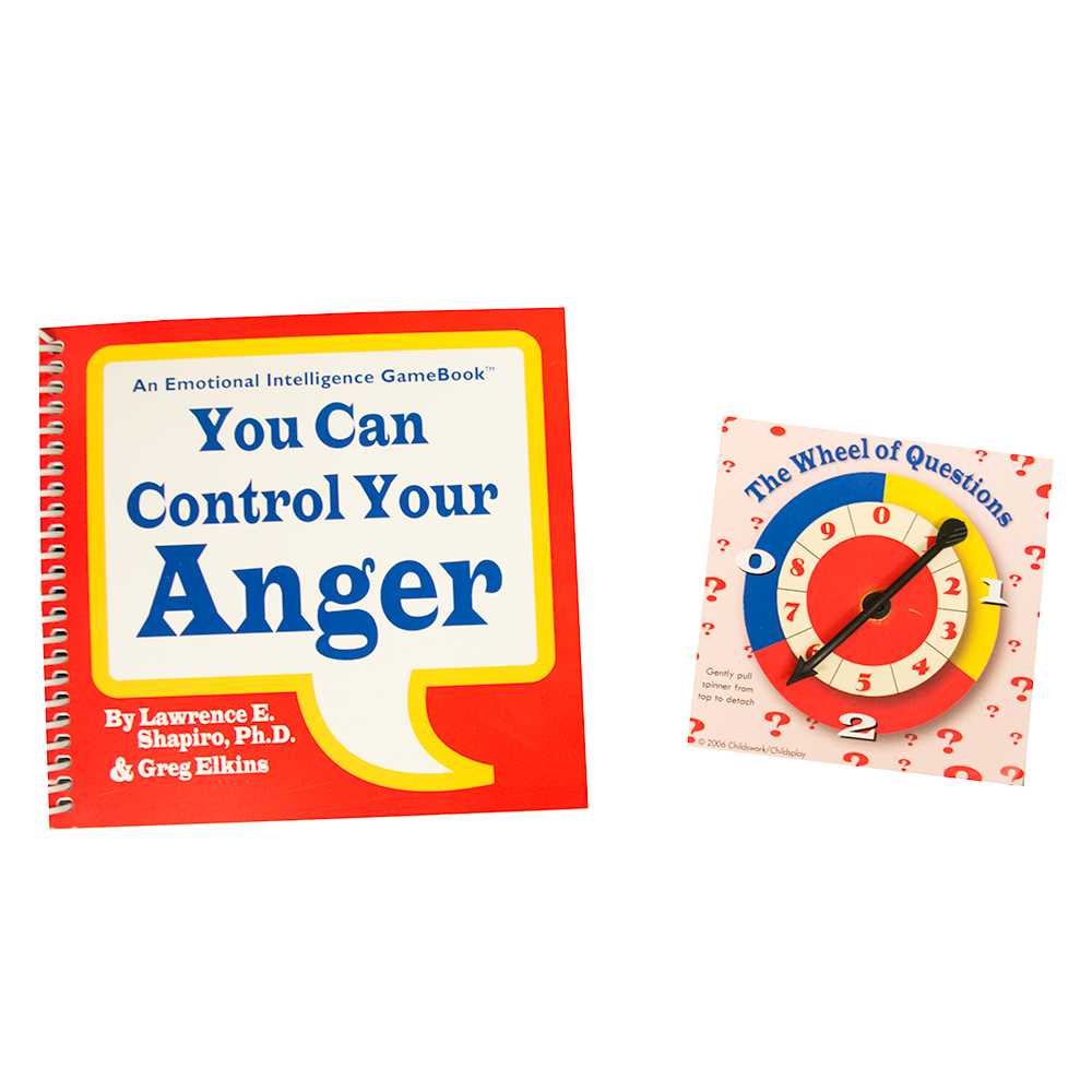 You Can Control Your Anger Spin & Learn! Game Book — ChildTherapyToys