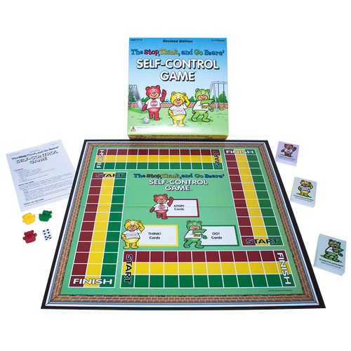 Stop, Think, and Go Bears' Self-Control Game - Revised