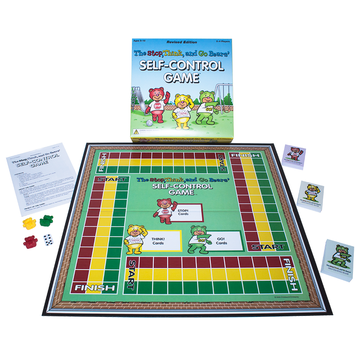 Stop, Think, and Go Bears' Self-Control Game - Revised