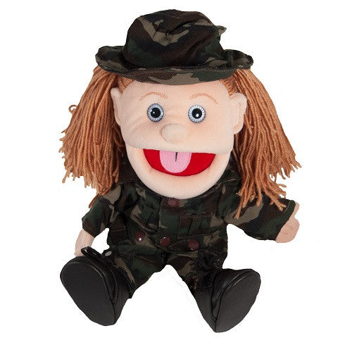 Girl Soldier Puppet