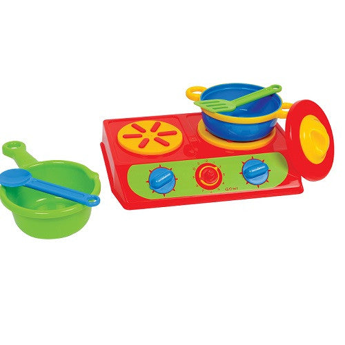 Gowi Toys - Juego de cocina doble de 6 piezas