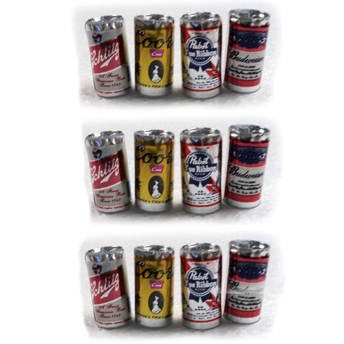 Beer Cans (Set of 12)