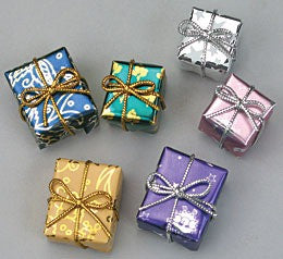 Gifts, Wrapped (Set of 6)
