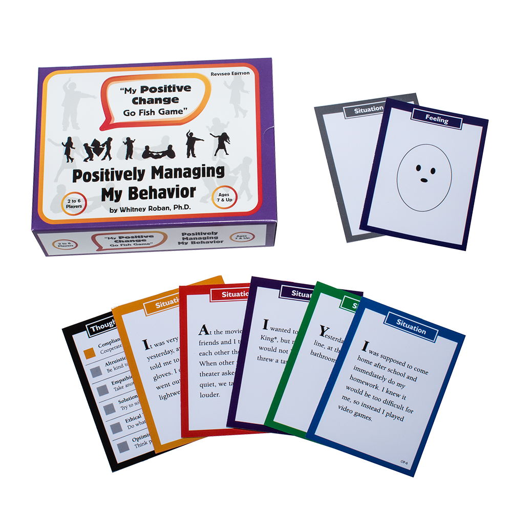 My Positive Change Card Game: Positively Managing My Behavior