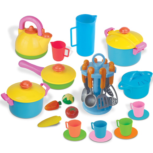 Super Kitchen Set (33 pieces) — ChildTherapyToys