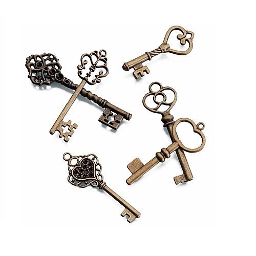 Fancy Bronze Keys (Pair)