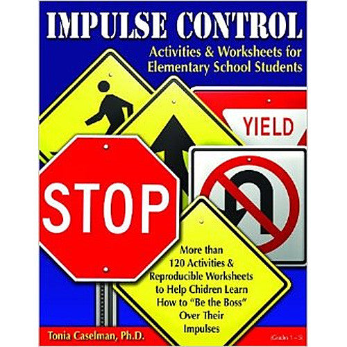 Impulse Control Activities & Worksheets for Elementary Students