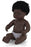 poupée bébé garçon afro-américain anatomiquement correcte de 15 pouces