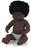 poupée bébé fille afro-américaine anatomiquement correcte de 15 pouces