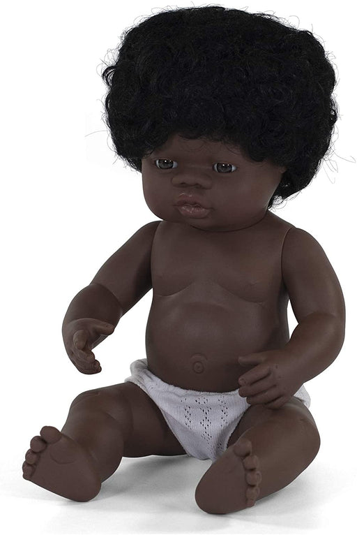 Bambola afroamericana anatomicamente corretta da 15 pollici