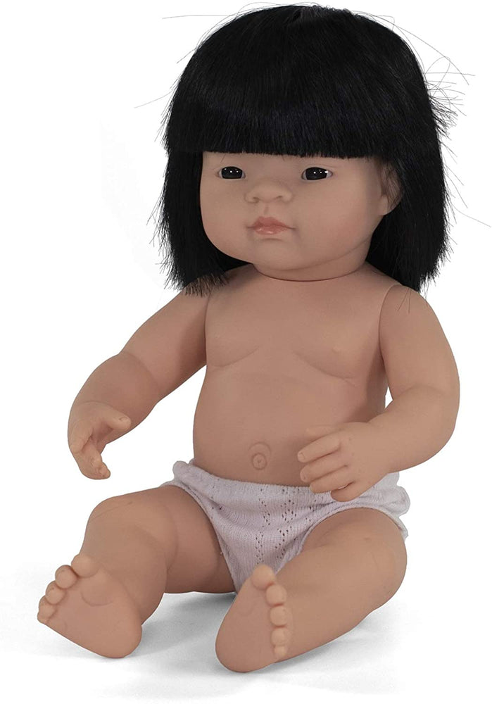 15 Inch Anatomically Correct Asian Girl Baby Doll