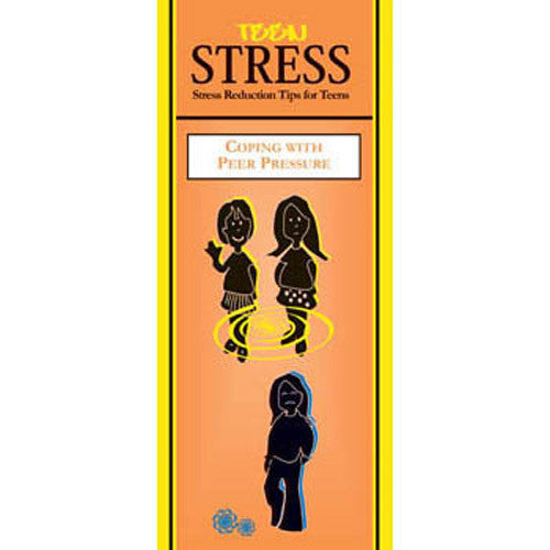 Teen Stress Pamphlet: Coping with Peer Pressure 25 Pack