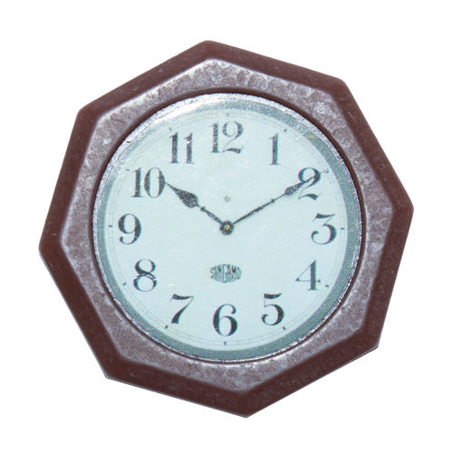 Octagon Wall Clock