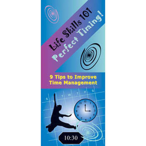 Life Skills 101 Pamphlet: Perfect Timing Time Management Skills 25 pack
