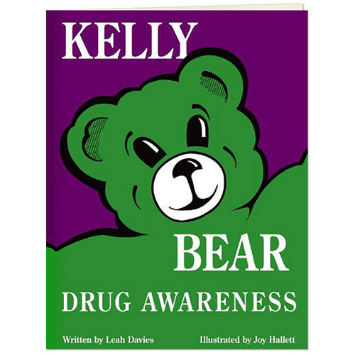 Libro de concientización sobre las drogas del oso Kelly