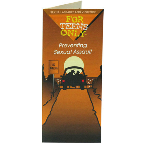 For Teens Only Pamphlet: Preventing Sexual Assault 25 pack
