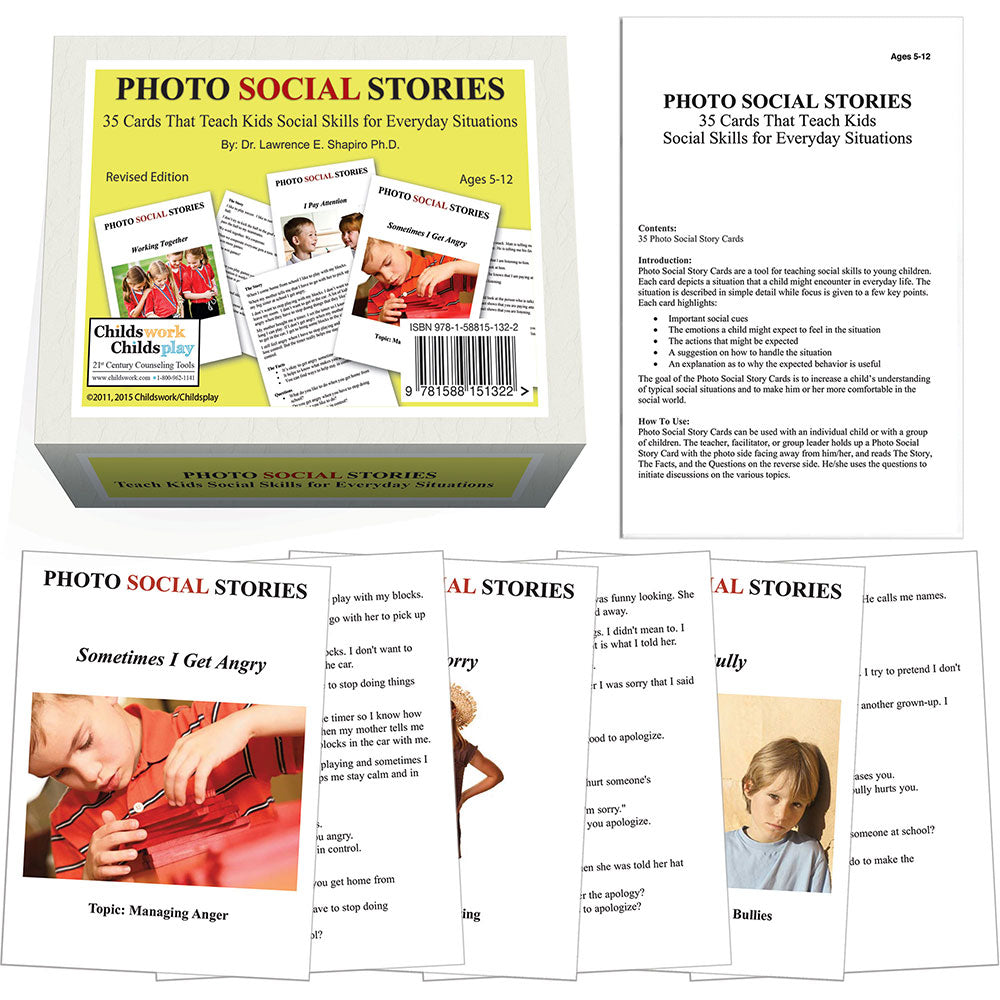 PHOTO SOCIAL STORIES CARDS