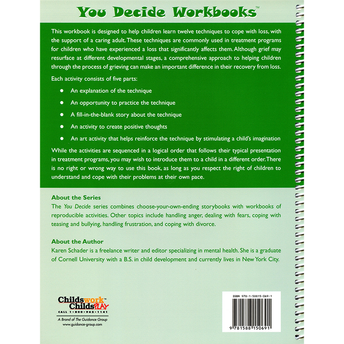 You Decide About Coping with Loss Book & Workbook with CD
