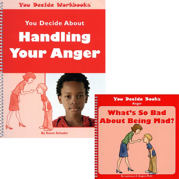 You Decide About Handling Anger Book & Workbook with CD