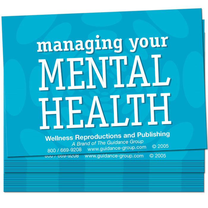 Managing Your Mental Health Cards
